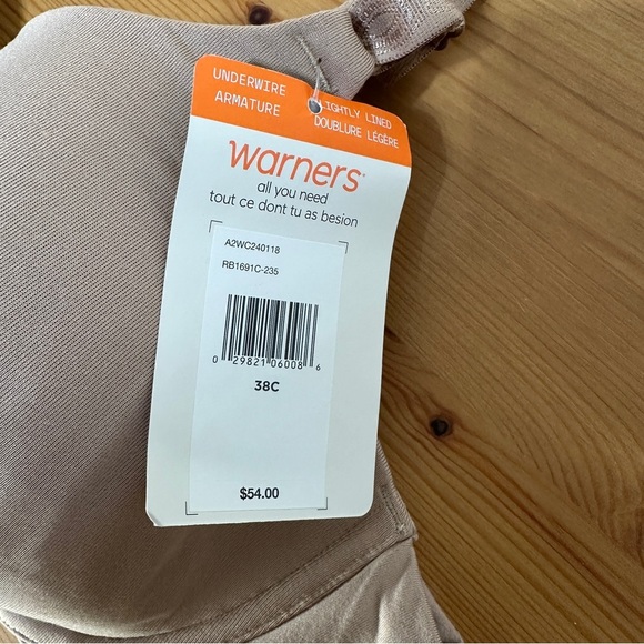 Warner's | Underwire Contour Cloud 9 Bra - Picture 3 of 4